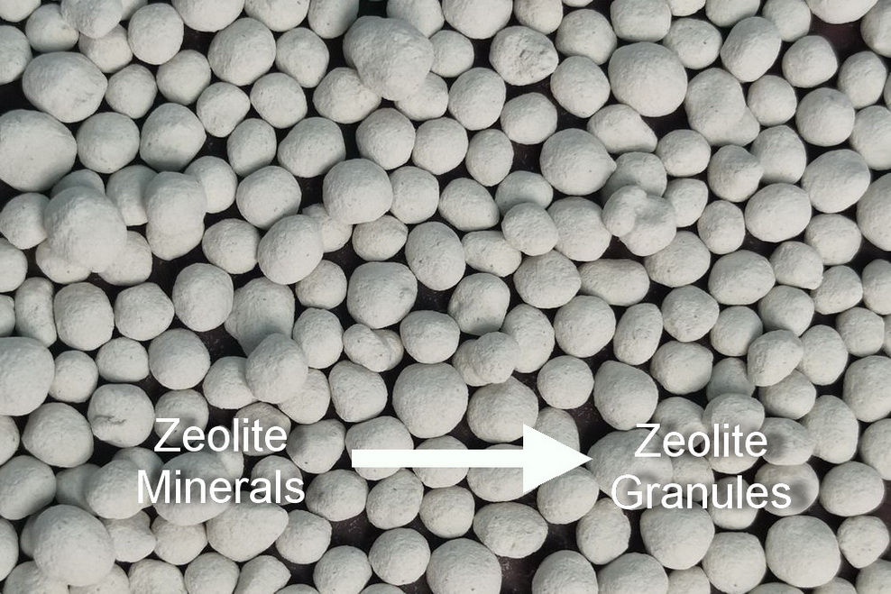 the water filtration industry has used zeolites granules for swimming pool filtration and municipal water treatment.