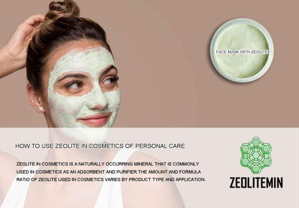How to use zeolite in cosmetics of personal care
